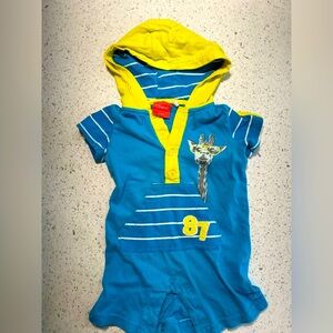 Kids Blue and Yellow one piece
